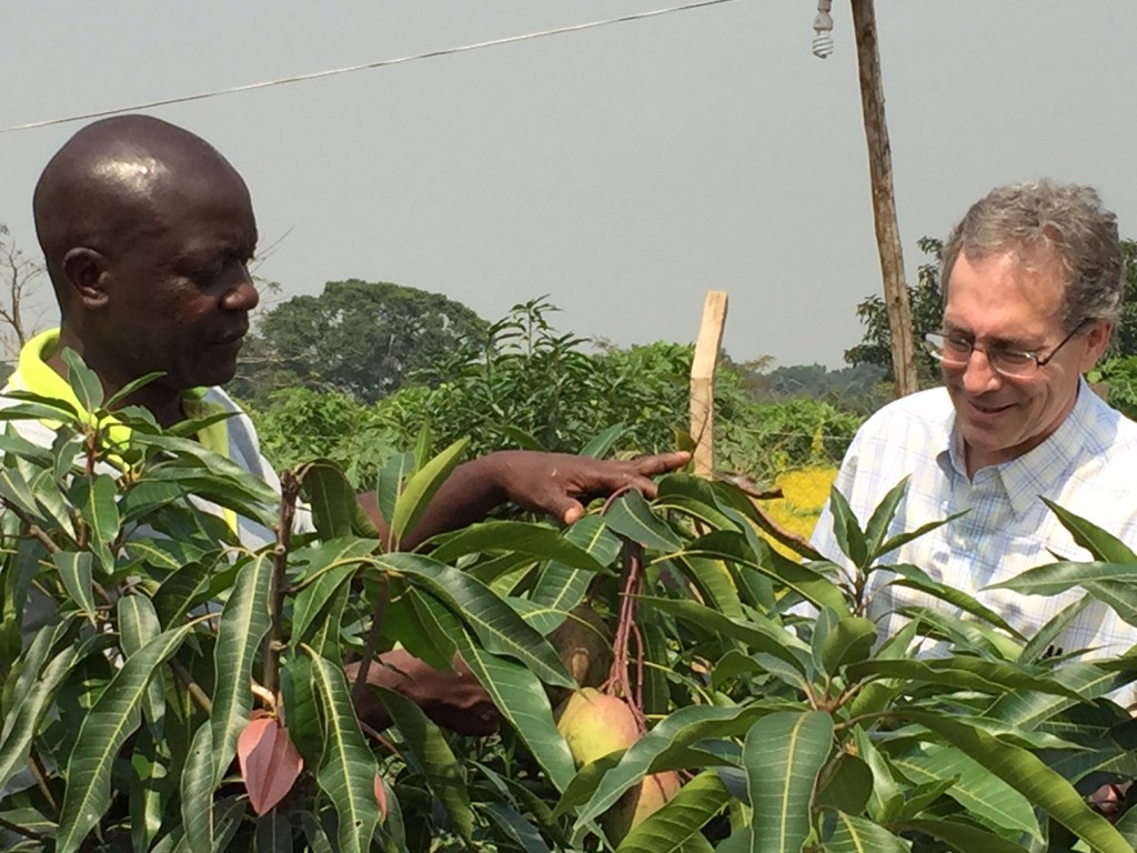 Ugandan Farmer of the Year with Paul McNamara 2